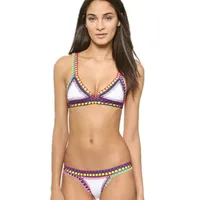 Women's Multicolor 2 Pieces Set Bikinis Swimwear main image 4