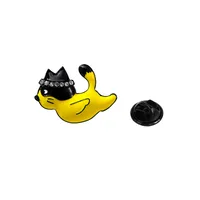 Cartoon Style Cute Streetwear Cartoon Frog Alloy Stamping Stoving Varnish Plating Unisex Brooches sku image 45