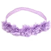 Baby Girl'S Sweet Flower Cloth Hair Band sku image 4