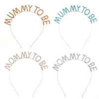 Women's Simple Style Letter Alloy Inlay Rhinestones Hair Band main image 1