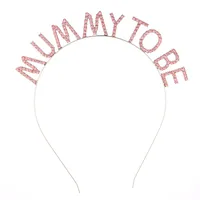 Women's Simple Style Letter Alloy Inlay Rhinestones Hair Band sku image 5