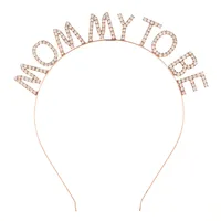 Women's Simple Style Letter Alloy Inlay Rhinestones Hair Band sku image 9