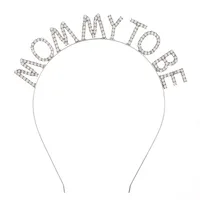 Women's Simple Style Letter Alloy Inlay Rhinestones Hair Band sku image 14