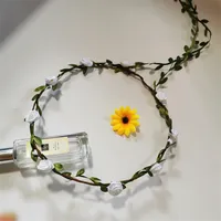 Women's Simple Style Classic Style Plaid Flower Cloth Wreath sku image 1
