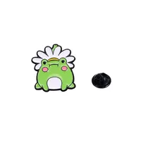 Cartoon Style Cute Frog Alloy Stamping Stoving Varnish Plating Unisex Brooches sku image 51