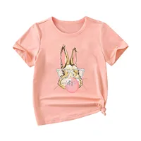 Simple Style Cartoon Polyester T-shirts & Blouses main image 2