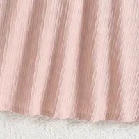 Casual Elegant Solid Color Polyester Girls Dresses main image 3