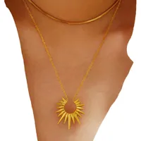 Elegant Vintage Style Streetwear Geometric Round Devil's Eye 14K Gold Plated Amazonite Natural Stone Titanium Steel Wholesale Rings Bracelets Necklace main image 3