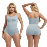 Hot Selling Seamless Body Shaping Belly-lifting Large Size Hip-lifting Tight Crotch Buckle Elastic Jumpsuit main image 1