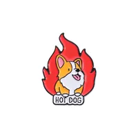 Cartoon Style Cute Animal Cartoon Frog Alloy Stamping Stoving Varnish Plating Unisex Cartoon Pinback Badge Brooches Collar Pin sku image 44