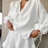 Holiday Daily Women's Casual Solid Color Cotton Pants Sets Shorts Sets main image 4