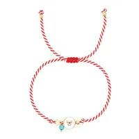 Simple Style Commute Star Heart Shape Cord Copper Wholesale Drawstring Bracelets sku image 1