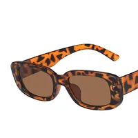 Small Frame Sunglasses Simple Square Fashion Punk  Glasses sku image 2