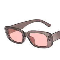 Small Frame Sunglasses Simple Square Fashion Punk  Glasses sku image 7