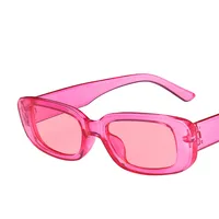 Small Frame Sunglasses Simple Square Fashion Punk  Glasses sku image 11