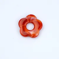 1 Piece 26 * 26mm Hole 1~1.9mm Arylic Flower Pendant sku image 15