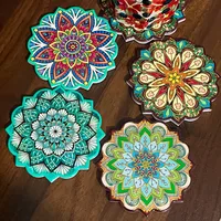 Classical Flower Ceramics Placemat 1 Piece main image 2