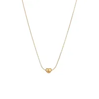 Wholesale Jewelry IG Style Simple Style Heart Shape Titanium Steel Plating Necklace main image 5