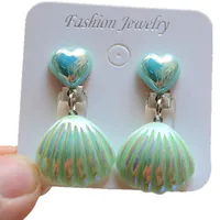 Simple Style Classic Style Shell Plastic Resin Girl'S Ear Cuffs sku image 5