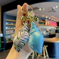 Cute Conch Arylic Alloy Unisex Keychain main image 3