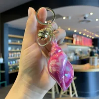 Cute Conch Arylic Alloy Unisex Keychain sku image 1