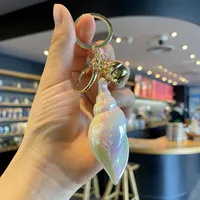 Cute Conch Arylic Alloy Unisex Keychain sku image 10