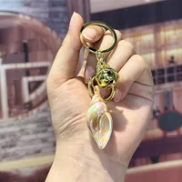 Cute Conch Arylic Alloy Unisex Keychain sku image 5