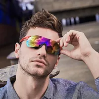 Modern Style Simple Style Classic Style Geometric Pc Goggles Full Frame Men's Sunglasses main image 1