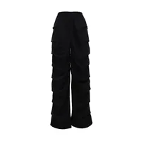 Women's Holiday Party Date Streetwear Solid Color Full Length Pocket Casual Pants Cargo Pants main image 5