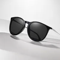 Retro Streetwear Commute Solid Color Pc Oval Frame Full Frame Women's Sunglasses main image 6