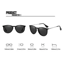 Retro Streetwear Commute Solid Color Pc Oval Frame Full Frame Women's Sunglasses main image 7