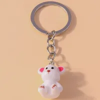 Cartoon Style Animal Synthetic Resin Alloy Keychain main image 3