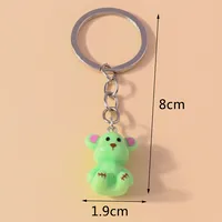 Cartoon Style Animal Synthetic Resin Alloy Keychain main image 2