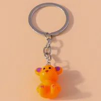 Cartoon Style Animal Synthetic Resin Alloy Keychain main image 5