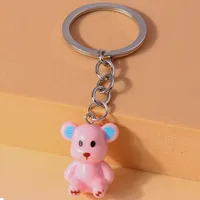 Cartoon Style Animal Synthetic Resin Alloy Keychain main image 6