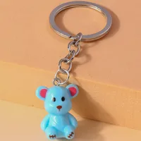 Cartoon Style Animal Synthetic Resin Alloy Keychain main image 7