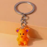 Cartoon Style Animal Synthetic Resin Alloy Keychain sku image 2