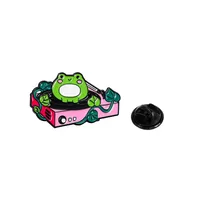 Cartoon Style Cute Frog Alloy Stamping Stoving Varnish Plating Unisex Brooches sku image 72
