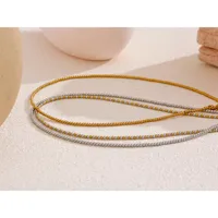 Wholesale Jewelry Casual Elegant Luxurious Round 302 Stainless Steel Necklace main image 7