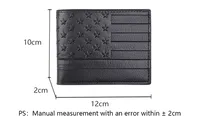Men's Geometric PVC Flip Cover Coin Purse main image 6