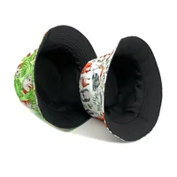 Unisex Retro Animal Tree Printing Wide Eaves Bucket Hat main image 2