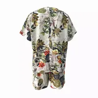 Holiday Beach Women's Vacation Plant Flower Spandex Polyester Printing Shorts Sets Shorts Sets main image 4