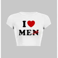 Women's T-shirt Sleeveless T-Shirts Simple Style Letter Heart Shape main image 2
