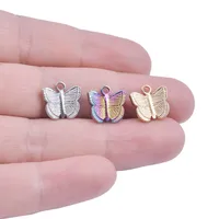 1 Piece 304 Stainless Steel Butterfly Pendant main image 4