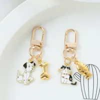 Elegant Cute Rock Animal Letter Alloy Asymmetrical Keychain main image 1