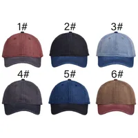 Unisex Retro Punk Roman Style Splicing Patchwork Curved Eaves Baseball Cap main image 10