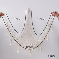 Casual Simple Style Solid Color Grid Cotton Tapestry Wall Art sku image 16