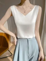 Women's Vest Tank Tops Backless Sexy Solid Color main image 3
