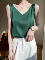 Women's Vest Tank Tops Backless Sexy Solid Color main image 4