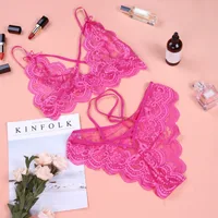 Women's Sexy Solid Color Sexy Lingerie Sets Indoor Honeymoon Sexy Lingerie main image 3